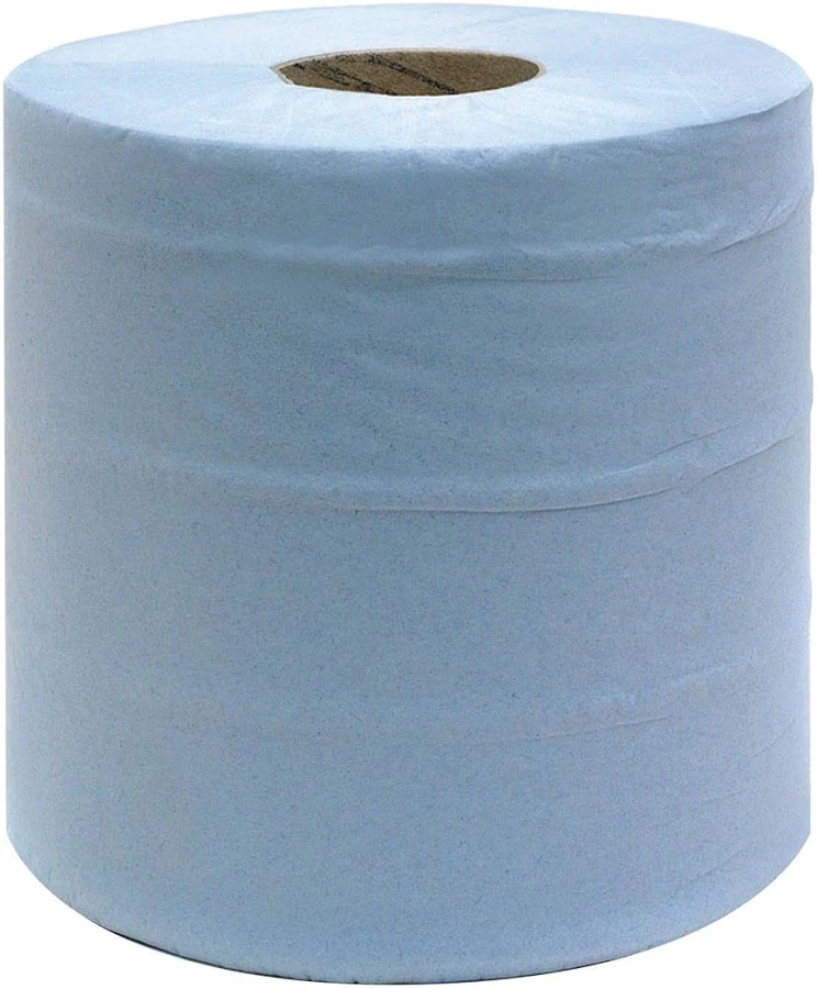 2 Ply Centrefeed Rolls Blue