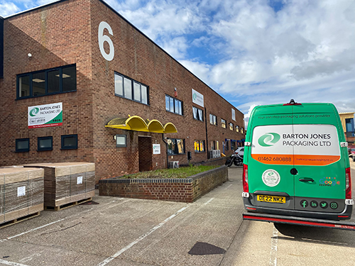 The Barton Jones Packaging manufacturing operation in Letchworth Garden City