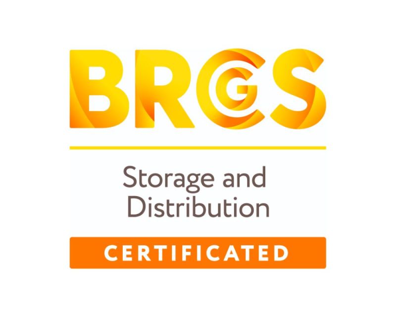 BRCGS Storage and Distribution certificated