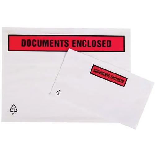 Documents Enclosed Pouches