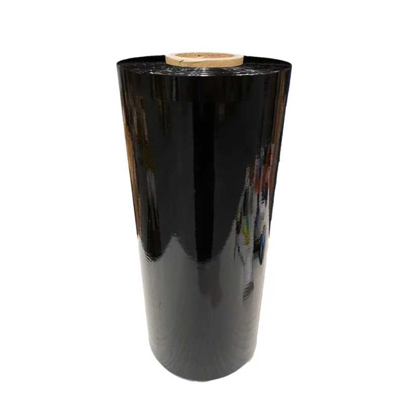 Machine Stretch Film Rolls Black