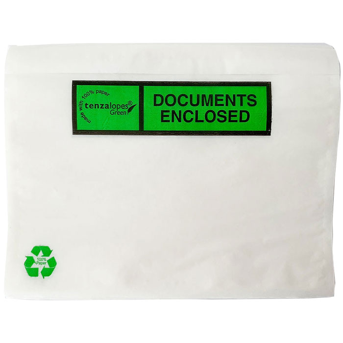 A4 Documents Enclosed Pouch (Biodegradable)