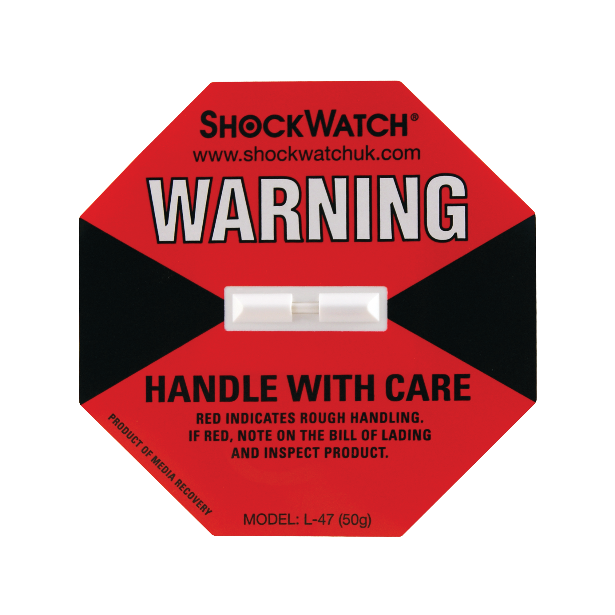 ShockWatch Labels (Red)