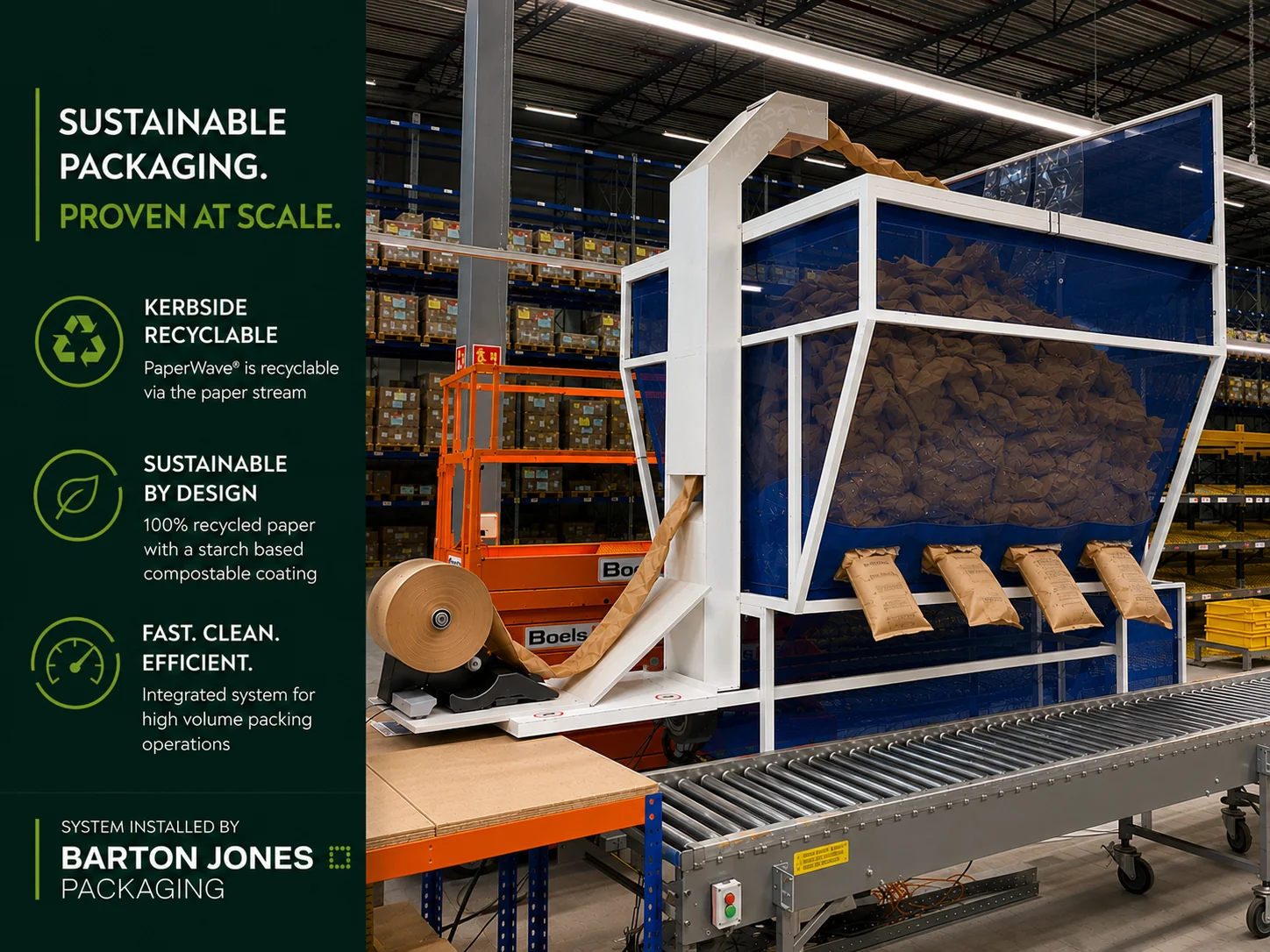 Lifeplus PaperWave AirWave2 hopper installation