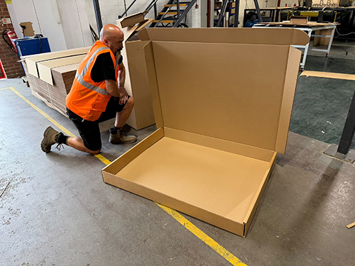 The revamped Barton Jones Packaging website