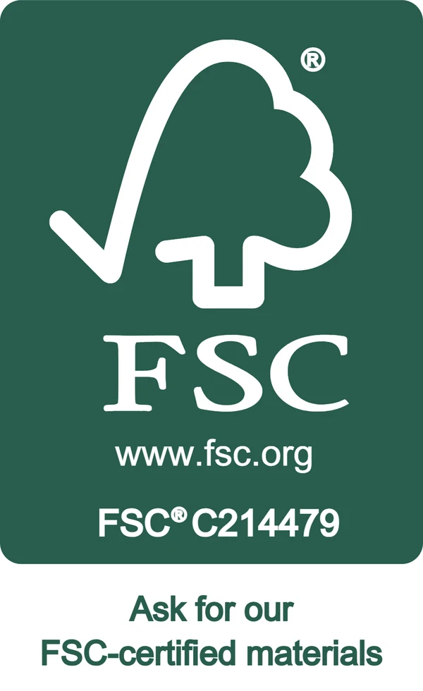 FSC® C214479 — ask for our FSC-certified materials